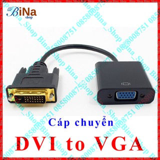 Cáp chuyển dvi-d 24+1 sang vga có ic