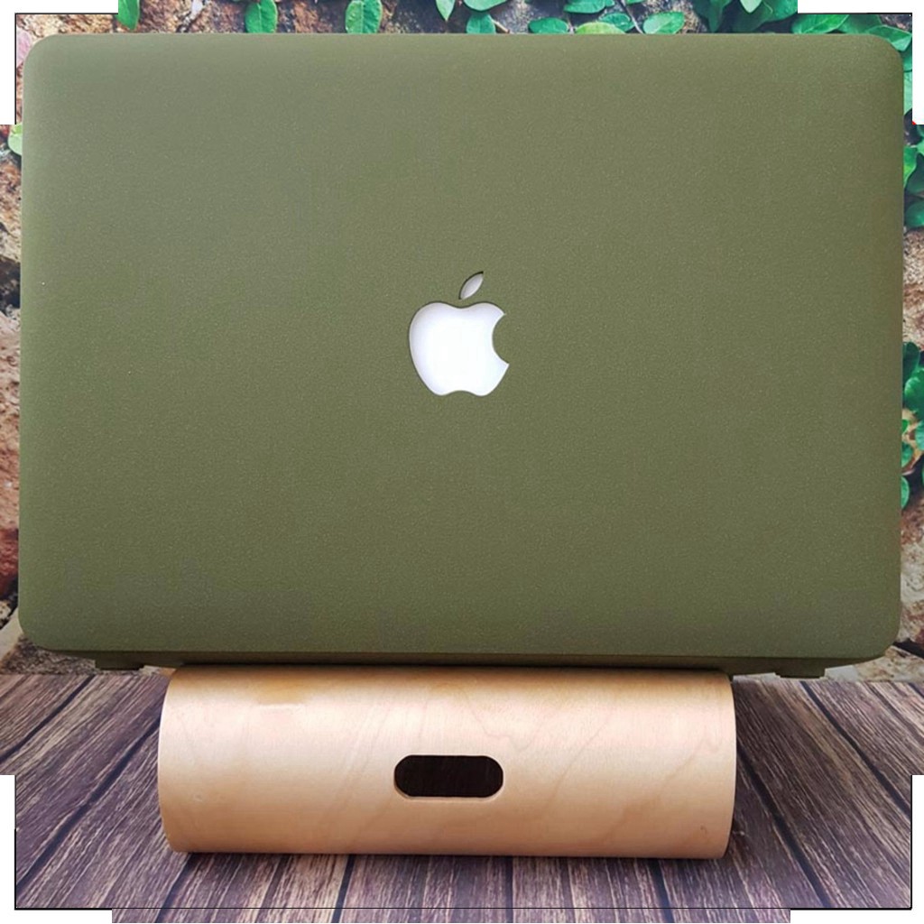 HOT -  Case Macbook Air 13" (2018-2020) model A1932 màu pastel 4 màu (Tặng kèm Nút chống bụi + bộ chống gãy sạc) - macbo