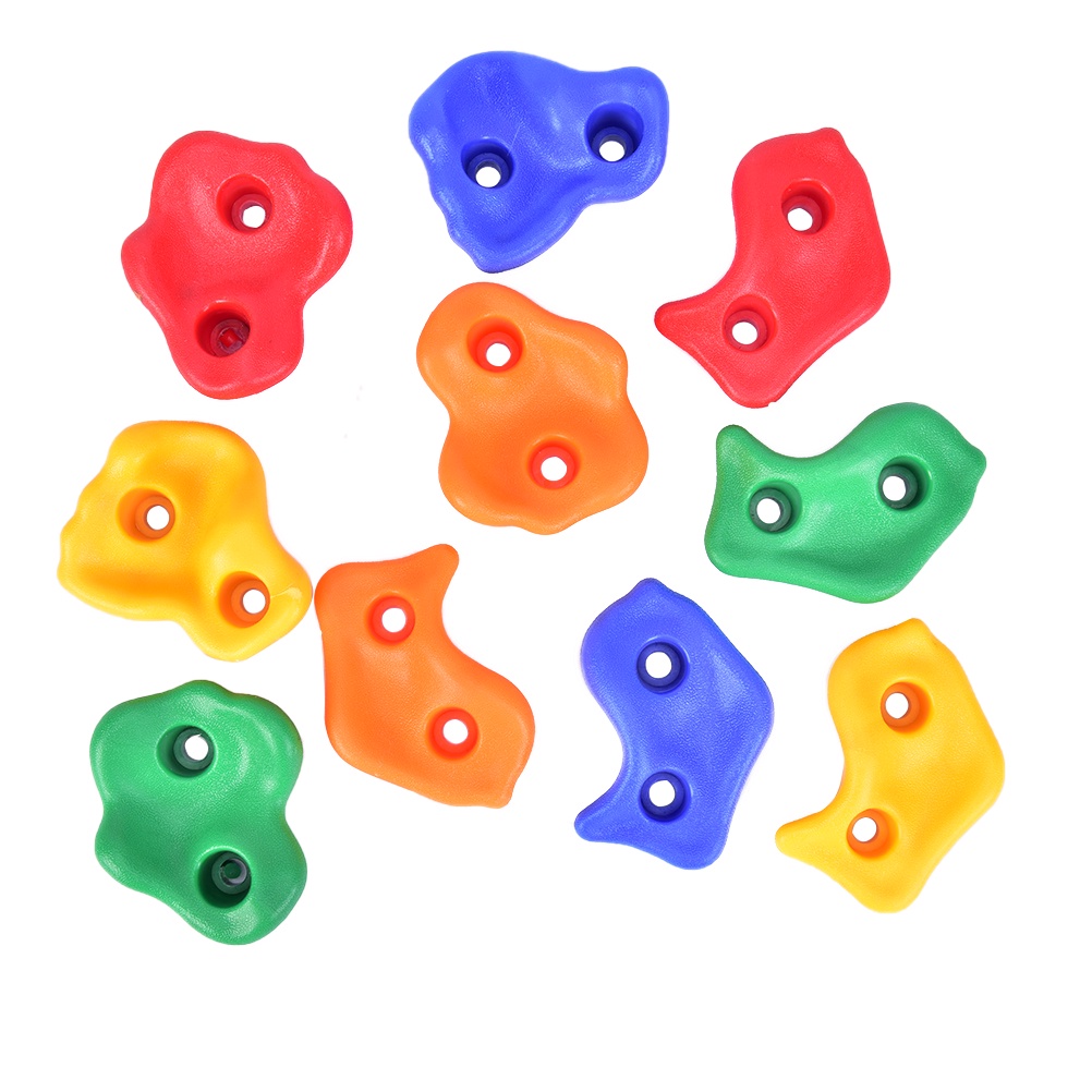 Spvn Set 10 Phụ Kiện Kẹp Gắp Đá Leo Núi Ngoài Trời Dành Cho Trẻ Em