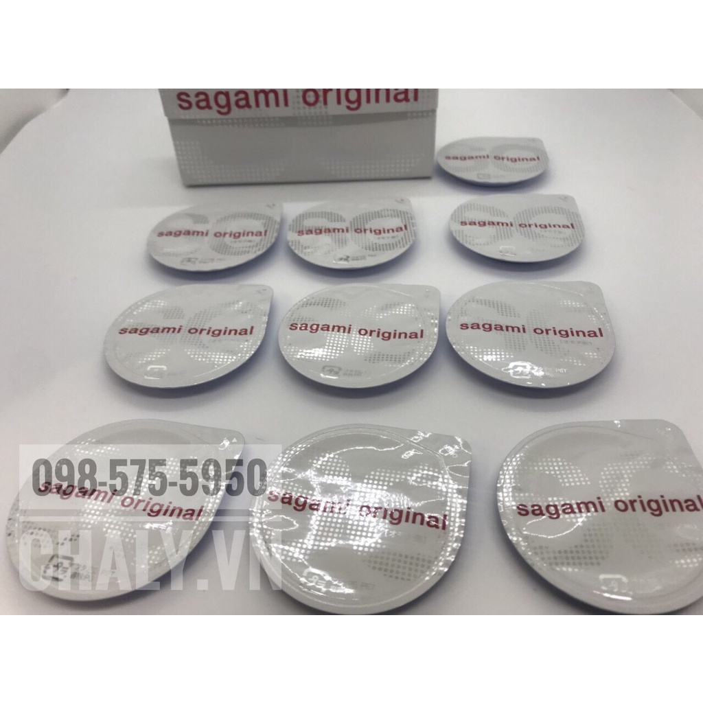 Bao cao su siêu mỏng Nhật Bản Sagami 0.01mm 0.02mm chính hãng giá tốt | Bao cao su Nhật Bản tốt nhất