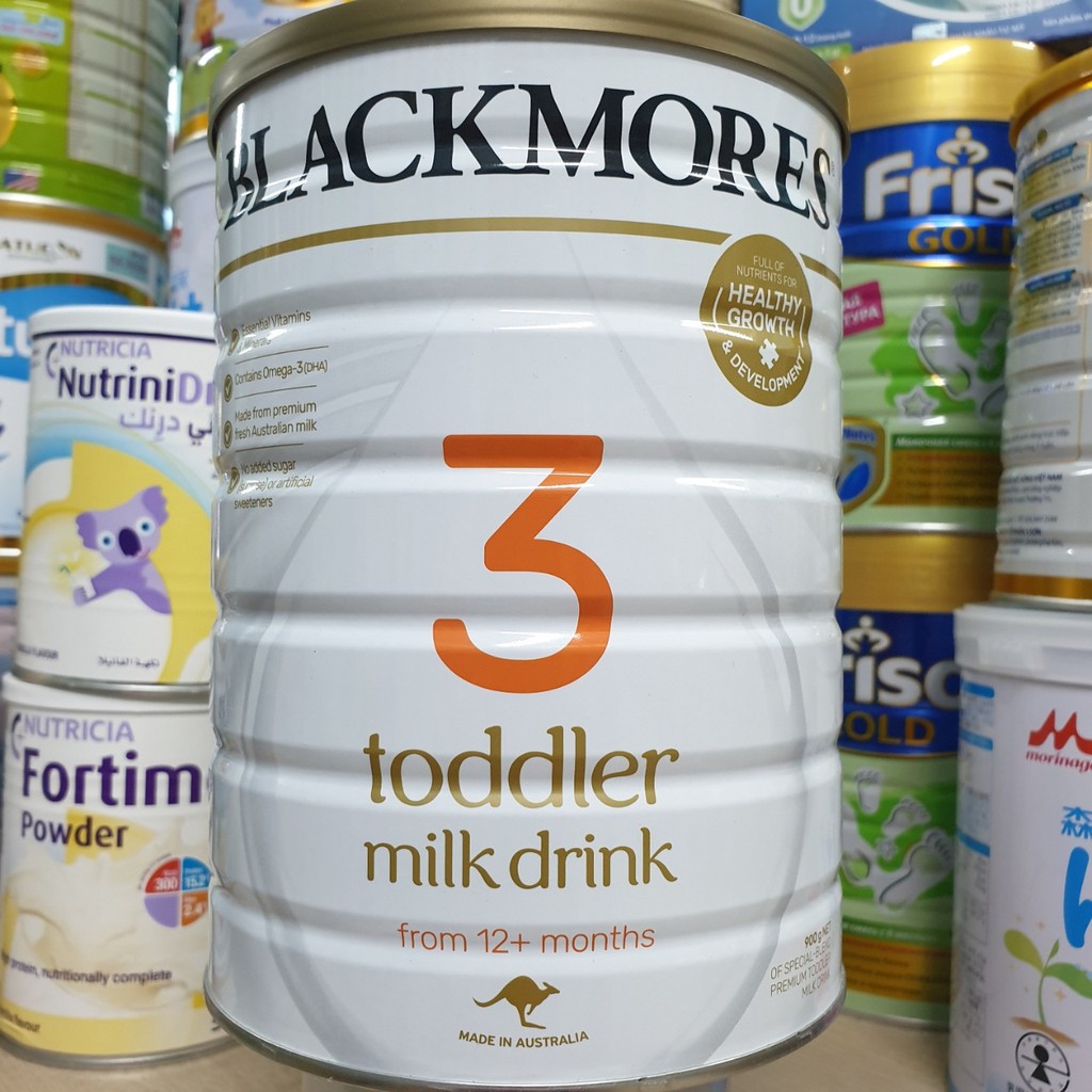 Sữa BLACKMORES số 3 Toddler Úc 900G Date T2.2023 Hàng mới về