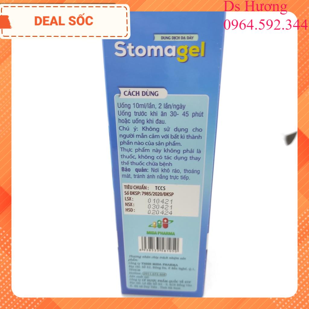 Dung Dịch Dạ Dày Stomagel - Bảo Vệ Niêm Mạc Dạ Dày - Hộp 16 gói