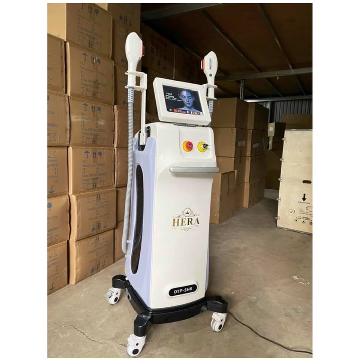 Máy Triệt lông Hera, 2in1 - 1 Tay Triệt Lông -1 tay Laser 2022 Chính Hãng Bắc Kinh, 2in1