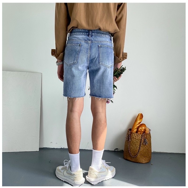 QUẦN SHORT JEANS UNISEX (hình chụp thật)