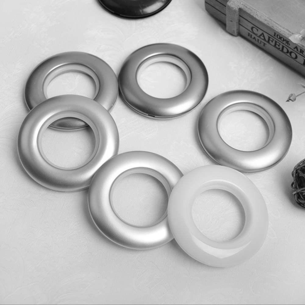 10 Khoen Tròn Cố Định Rèm Cửa Chống Ồn 9 Màu Sắc Tiện Lợi