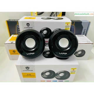 Loa LAPOP A56 cổng USB sử dụng cho lapop, máy tính