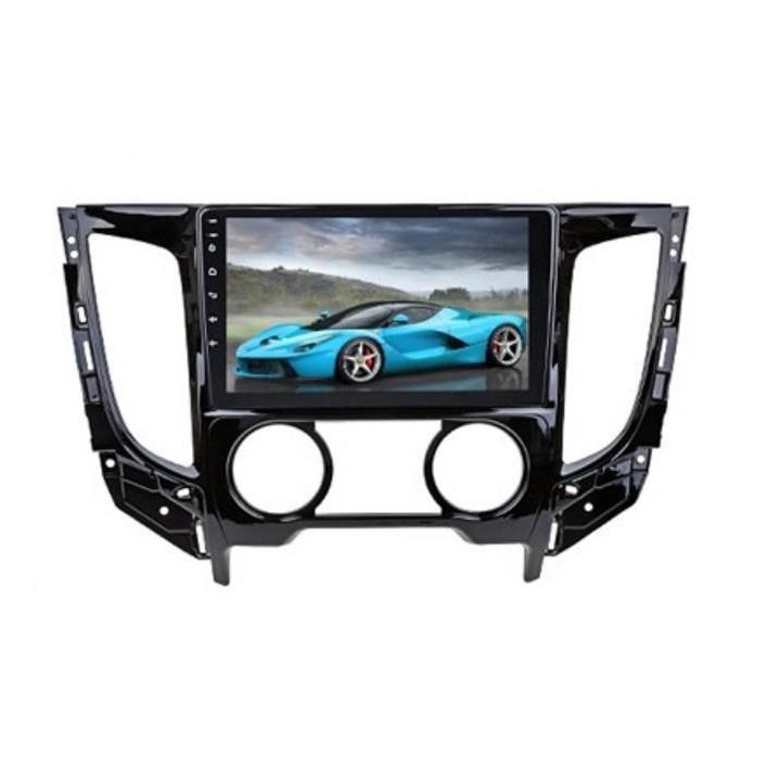 Mặt dưỡng kèm dây nguồn zin lắp màn hình android cho xe MITSUBISHI TRITON 2018