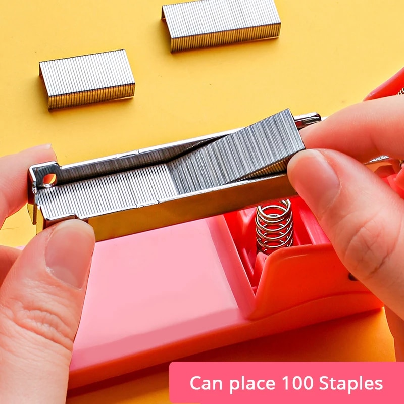 【Hàng sẵn sàng】(Free Gift) Staples 360 Độ 24 / 6 Staples Ef~666~