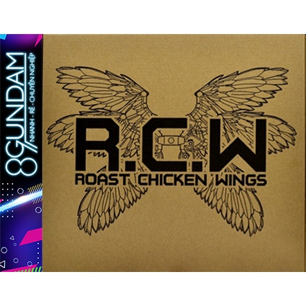 Mô Hình Lắp Ráp Phụ Kiện 6 Cánh Thiên Thần Roast Chicken Wings RCW cho HG RG Gundam kit 1/12 (tặng kèm bonus đợt đầu)