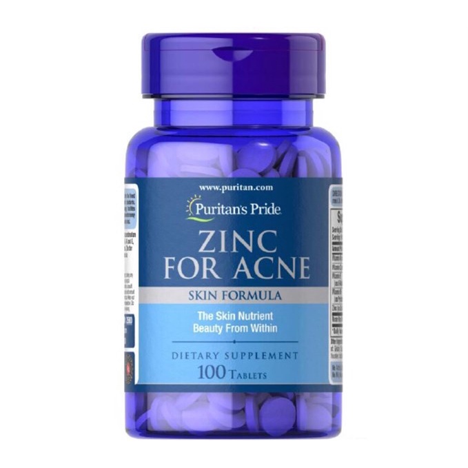 Bổ sung kẽm Puritan ZINC 100 viên