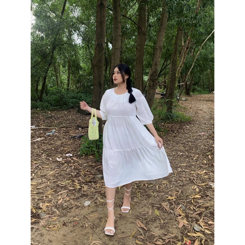 Đầm lụa babydoll màu pastel DOKESI  - Anabelle Dress