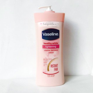Sữa Dưỡng Thể Vaseline Mỹ 725ml - Hồng Instant Fair