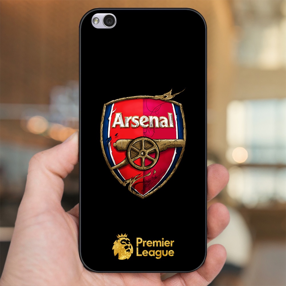Ốp lưng Xiaomi Redmi 5A viền đen in hình Arsenal FC