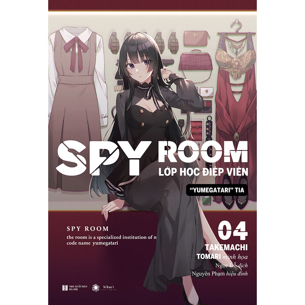 Sách - Spy Room - Lớp học điệp viên tập 4 tặng kèm bookmark
