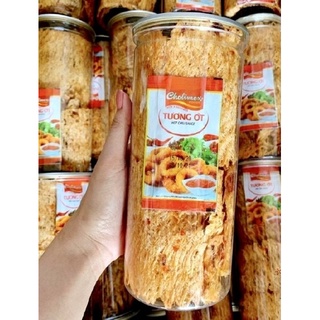 Khô mực cán tẩm gia vị cay
