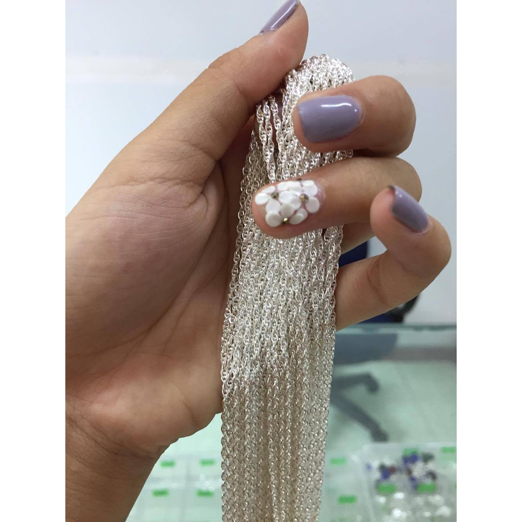 dây chuyền soắn kép , bền , đẹp , chắc chắn sẽ là món đồ được chị em tin dùng