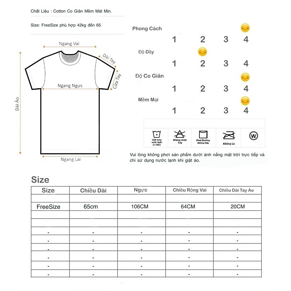 Áo Gấu Bear Vàng Siêu Xinh Chất Cotton Mềm Mát Mịn - Mã Số: P14085
