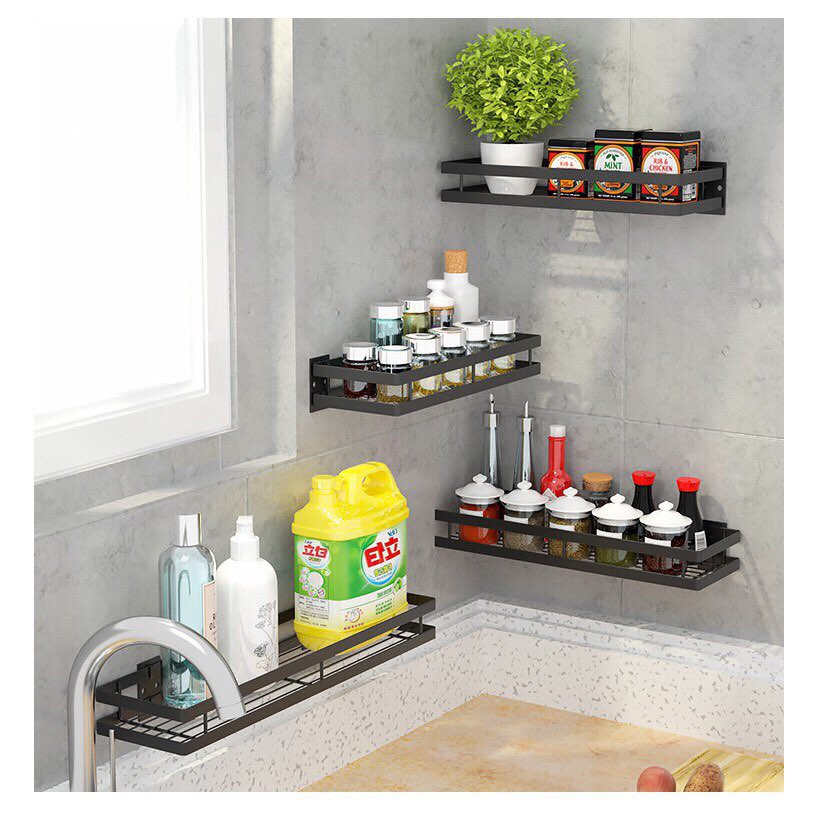 KỆ GIA VỊ NHÀ BẾP TREO TƯỜNG - NỘI THẤT IGEA GN18