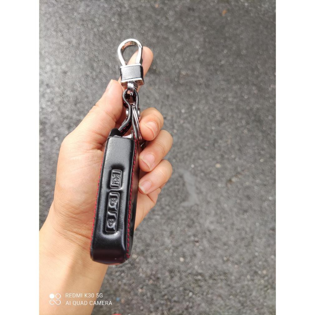 Bao da chìa khóa xe Mazda 3 2020 - 2021 có kèm móc  HÀNG ĐẸP .
