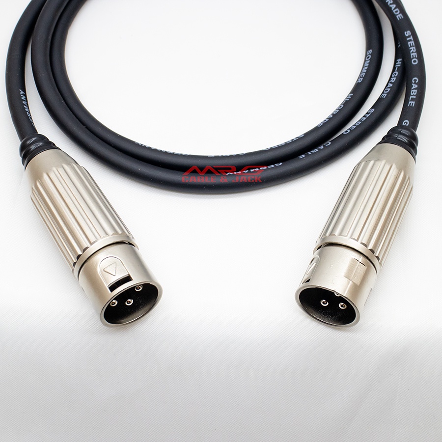 Dây Canon 2 Đầu Đực, dài 1met, giá 1 dây.
