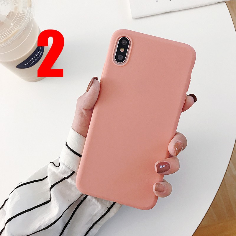 Ốp điện thoại dẻo màu macaron cho Samsung Galaxy J7 J5 J2 Prime A10 M10 A50 A30S A50S A20 A30 A10S A20S A51 M31 A21S A31