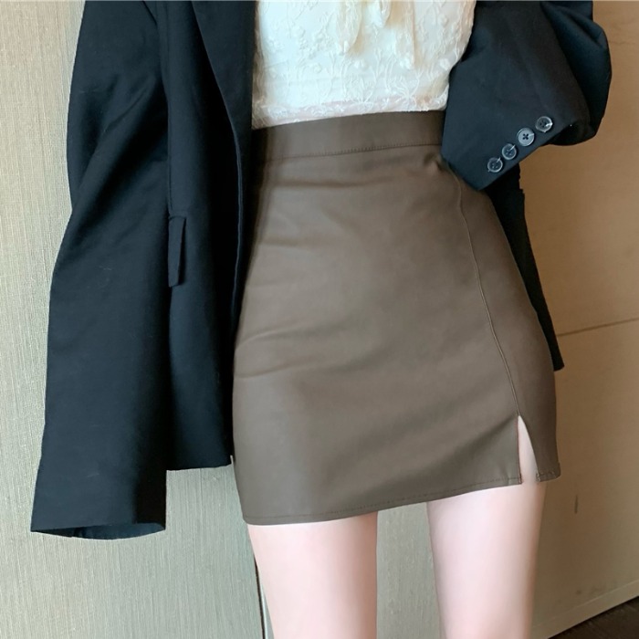 Xiaozhainv Chân Váy Ngắn Lưng Cao Dáng Ôm Gợi Cảm Thời Trang Hàn Quốc | BigBuy360 - bigbuy360.vn