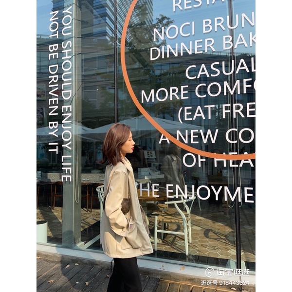 N39  Áo khoác da sơ mi phong cách thu đông có túi hộp vuông siu xinh siu sang COÁ ẢNH THẬT