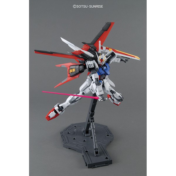 Mô Hình Lắp Ráp Gundam MG Aile Strike ver. RM (tặng kèm launcher base)