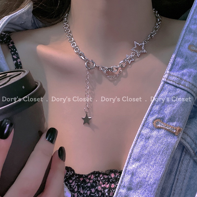 Dây chuyền vòng cổ ngôi sao lấp lánh sang trọng Dory’s Closet