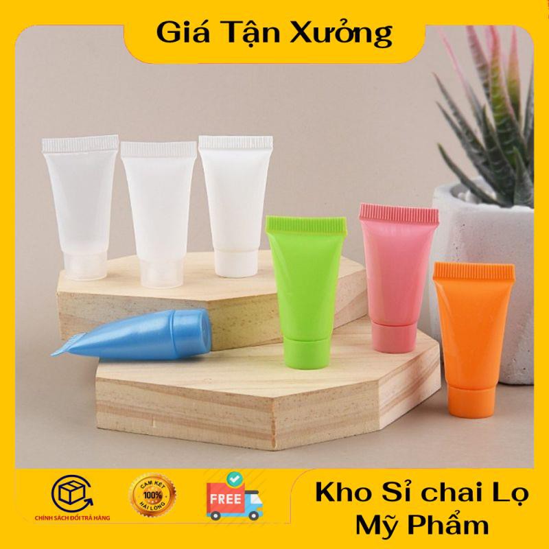 Tuýp Chiết Mỹ Phẩm ❤ TRÙM SỈ ❤ Tuýp (tupe) nhựa 8ml,10ml chiết mỹ phẩm , phụ kiện du lịch