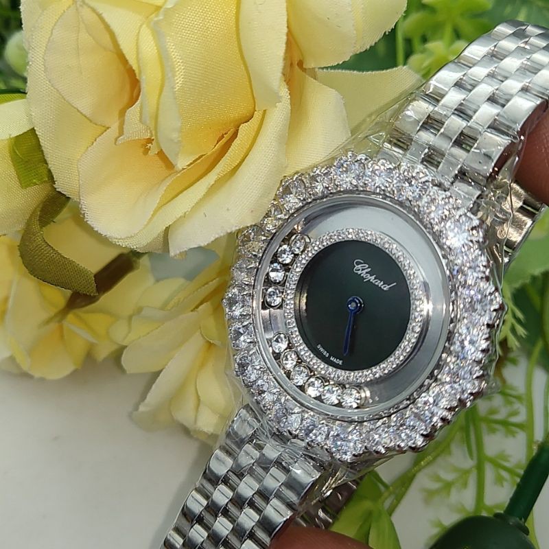 Đồng Hồ Nữ CRYSTAL CHOMPAS Mặt Khảm Trai