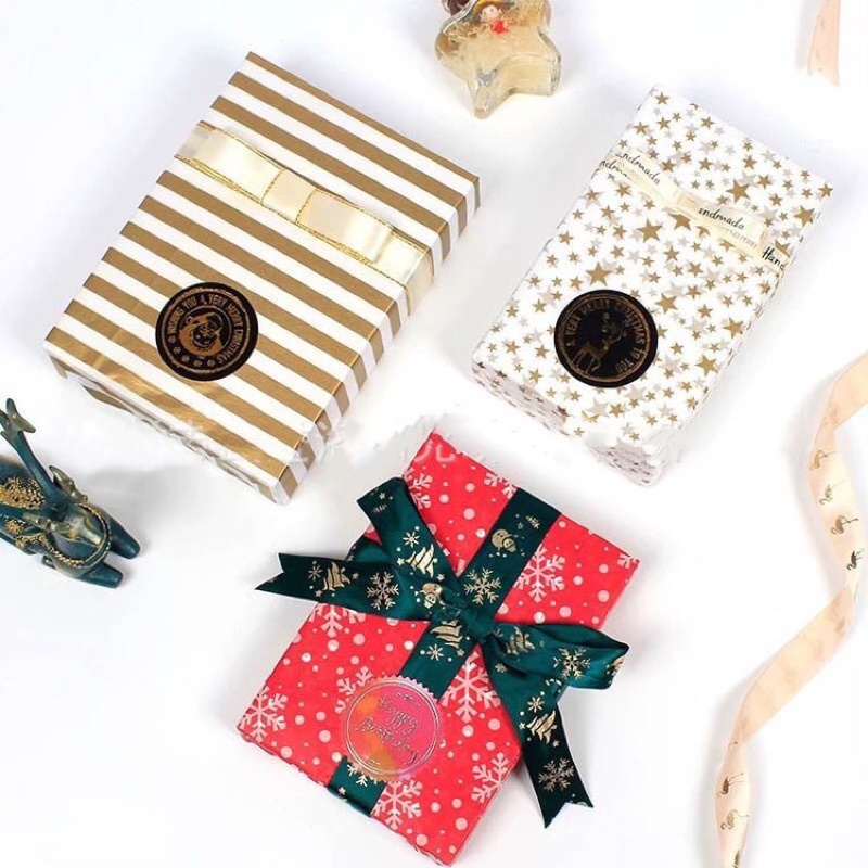 Giấy Pelure Hoạ Tiết Hoa Tuyết Vàng Size 50*70cm