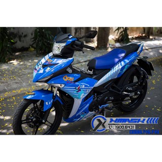 Decal tem trùm xe exciter 150 mẫu oggy