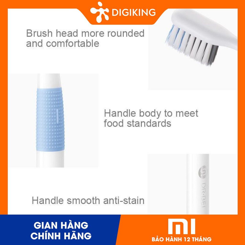 Bàn chải đánh răng thông minh Trẻ em XIAOMI Youpin Dr.Bei Child Toothbrush