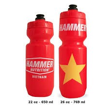Bình nước thể thao cao cấp cờ Việt Nam Hammer Nutrutiton (Bình 650ml/770ml)