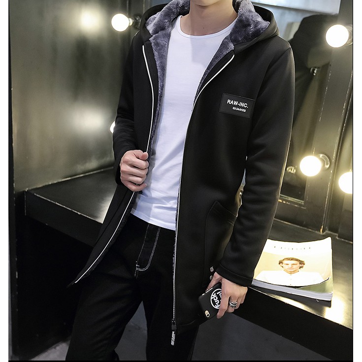 Áo khoác nỉ nam lót lông AN07 | BigBuy360 - bigbuy360.vn
