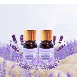 Tinh dầu oải hương Lanvender Diamond 10ml/Chai (bộ 2 chai)