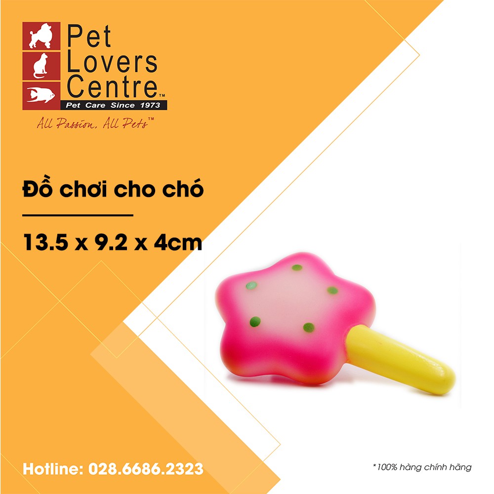 Đồ chơi cho chó TRUSTIE  LATEX TOY - STAR LOLLIPOP (PINK)