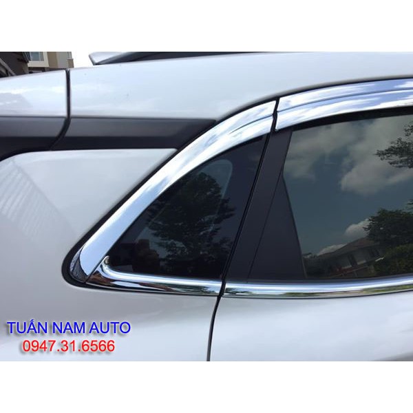 VÈ CHE CHẮN MƯA HYUNDAI KONA CROM Made In Korea MẠ INOX CHROME