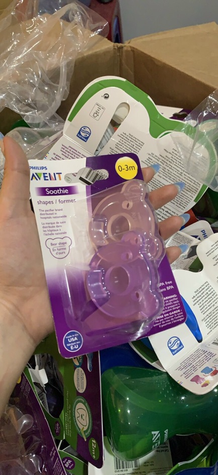 Ti giả chỉnh nha Avent Soothie cho bé 0-3 tháng