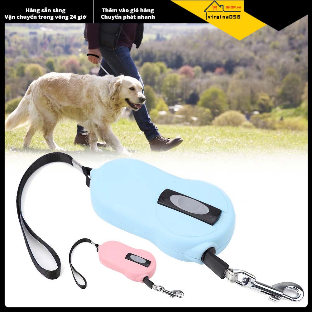 Virgina056 Virgina056 Dây xích cho chó có thể thu vào - Băng phản quang Nylon vật nuôi hạng nặng  Khóa giải phóng Tangle
