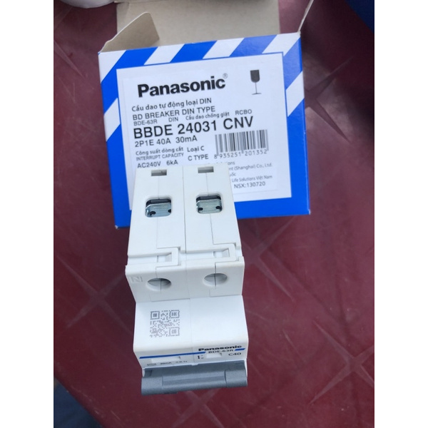 CB chống giật Panasonic 40A 30mA