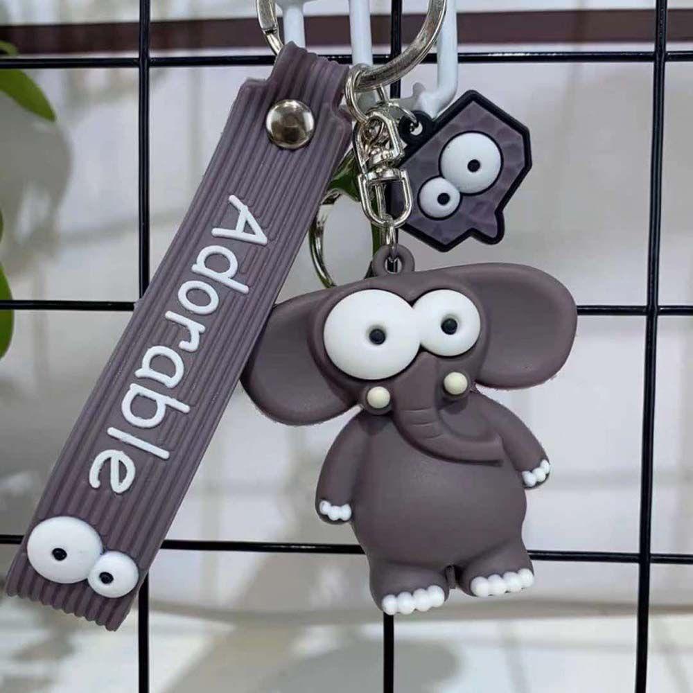 Móc Chìa Khóa Hình Sư Tử Handmade Xinh Xắn