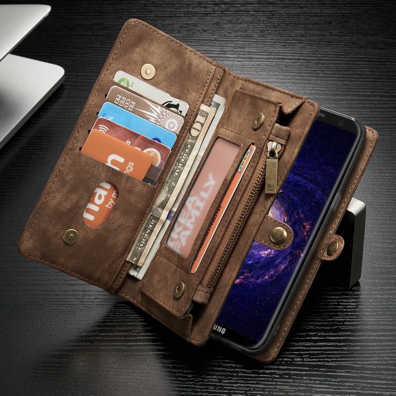 Ốp Lưng Điện Thoại Dạng Ví Da Lật Dành Cho Samsung Galaxy A13 S20 Ultra S8 S10 Plus S21 S10e Note 10 8