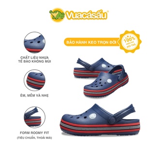 [HÀNG CAO CẤP] Dép CROCS BAND ZIPPER Nam Nữ Êm Nhẹ, Mềm và Không Mùi