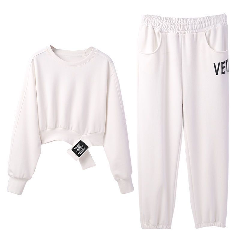 Bộ Đồ Thể Thao Dáng Rộng Phong Cách Phương Tây Thời Trang Xuân Thu Cho Nữ