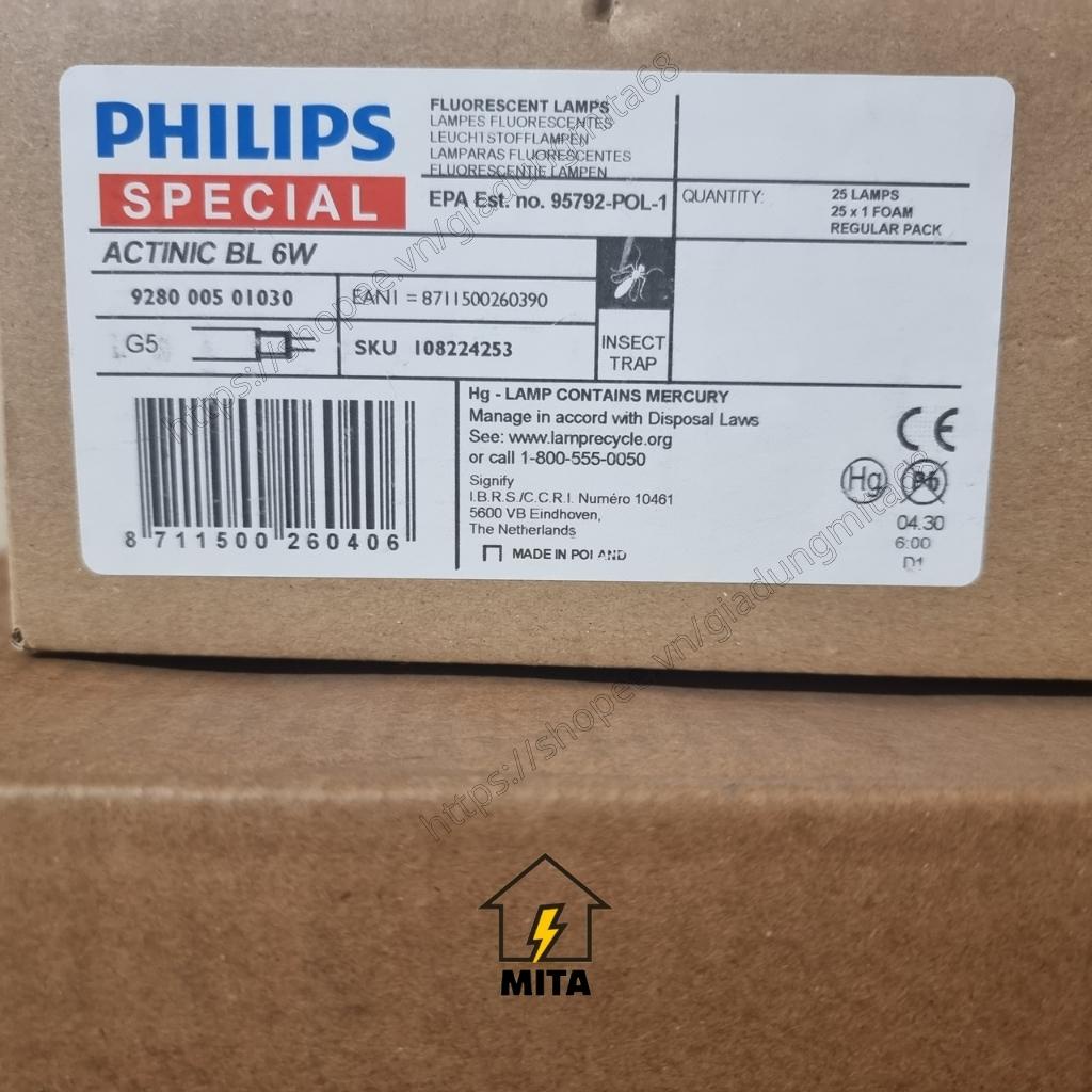 Bóng Muỗi Đại Sinh - Bóng Muỗi 6w - Bóng Muỗi Phillips - Chính Hãng - MITA