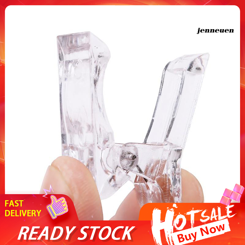 [Hàng mới về] Kẹp hỗ trợ nối dài móng tay trong suốt nhanh chóng tiện dụng