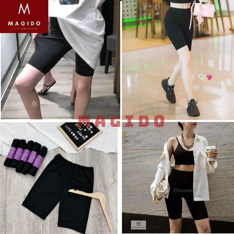 Quần legging 💚quần legging lửng -NÂNG MÔNG, co dãn 4 chiều cực đẹp, thể thao, đi chơi đi học rât đẹp MAGIDO-(ẢNH THẬT)