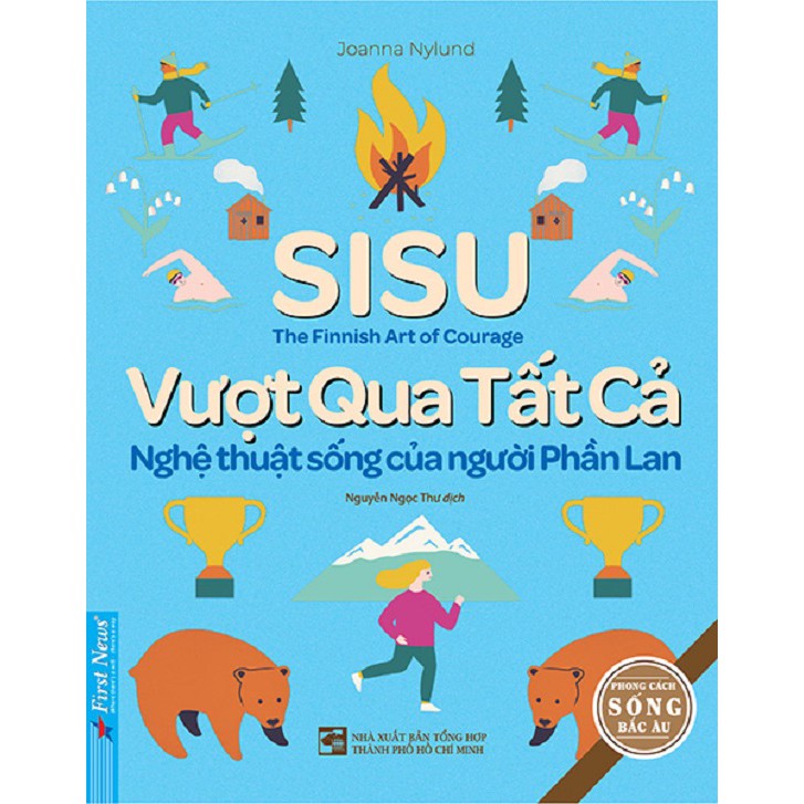 Sách - Combo Lagom Vừa Đủ + Sisu Vượt Qua Tất Cả + Hygge Hạnh Phúc Từ Những Điều Nhỏ Bé (Tặng Túi Vải Canvas) First News